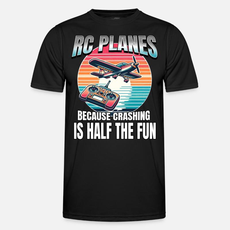 Model Airplane RC Airplane Men's Functional T-Shirt