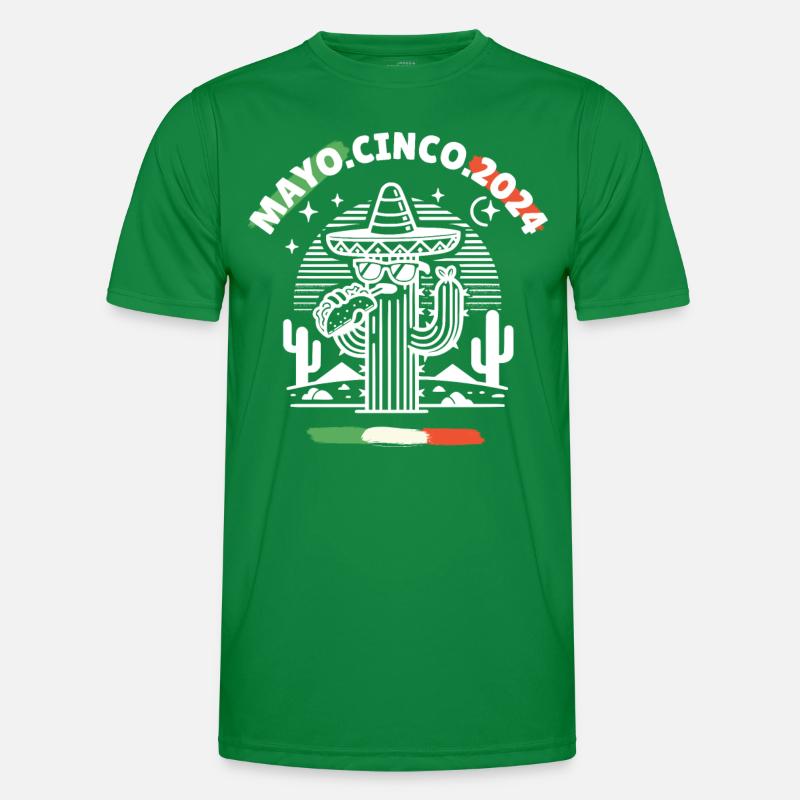 Cinco De Mayo 2024 Männer Funktions-T-Shirt