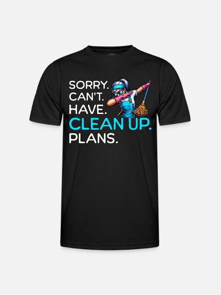Cleaner - Men's Functional T-Shirt - black