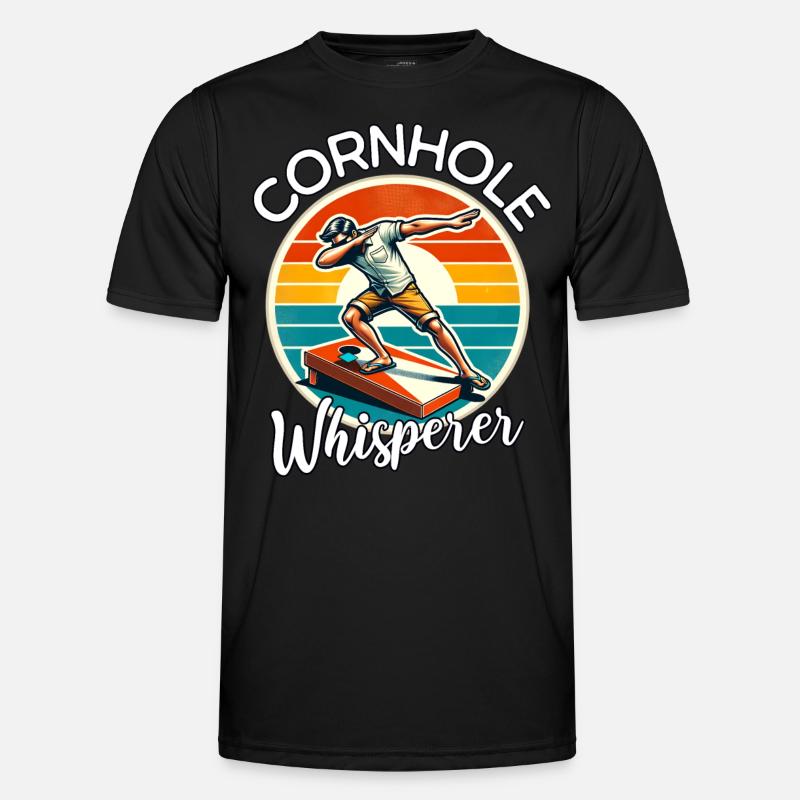 Cornhole - Men's Functional T-Shirt - black