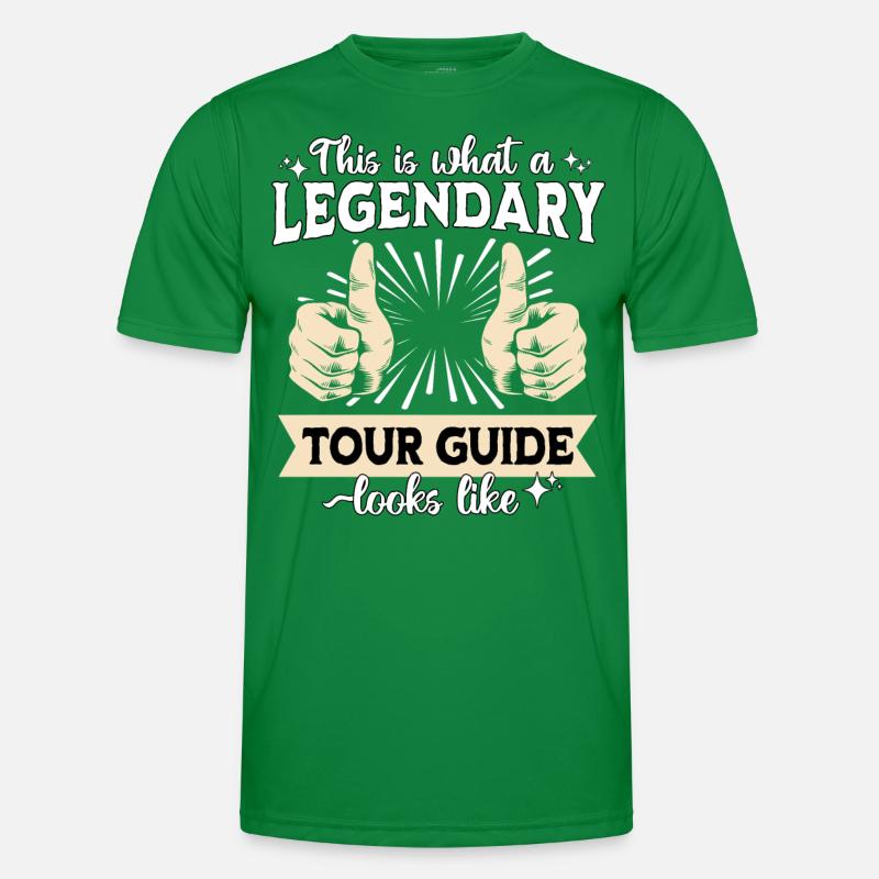 Legendary Tour Guide Men's Functional T-Shirt
