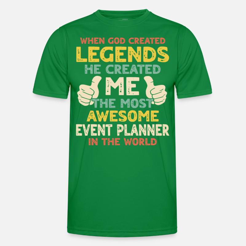 Event Planner Funktionsshirt til herrer