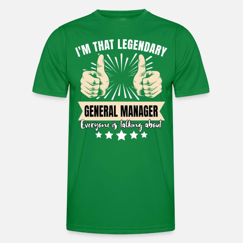 Legendary General Manager Men's Functional T-Shirt