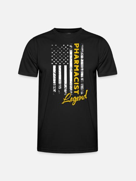 Pharmacist Legend - Men's Functional T-Shirt - black