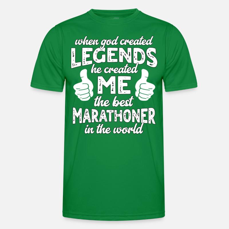 Best Marathon Runner Legend Men's Functional T-Shirt