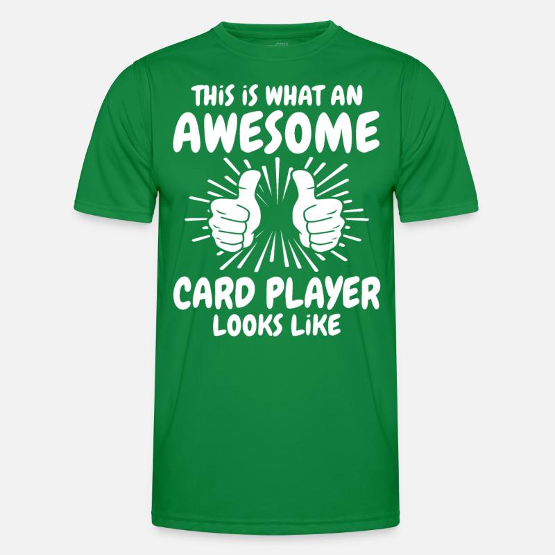 Card player Men's Functional T-Shirt