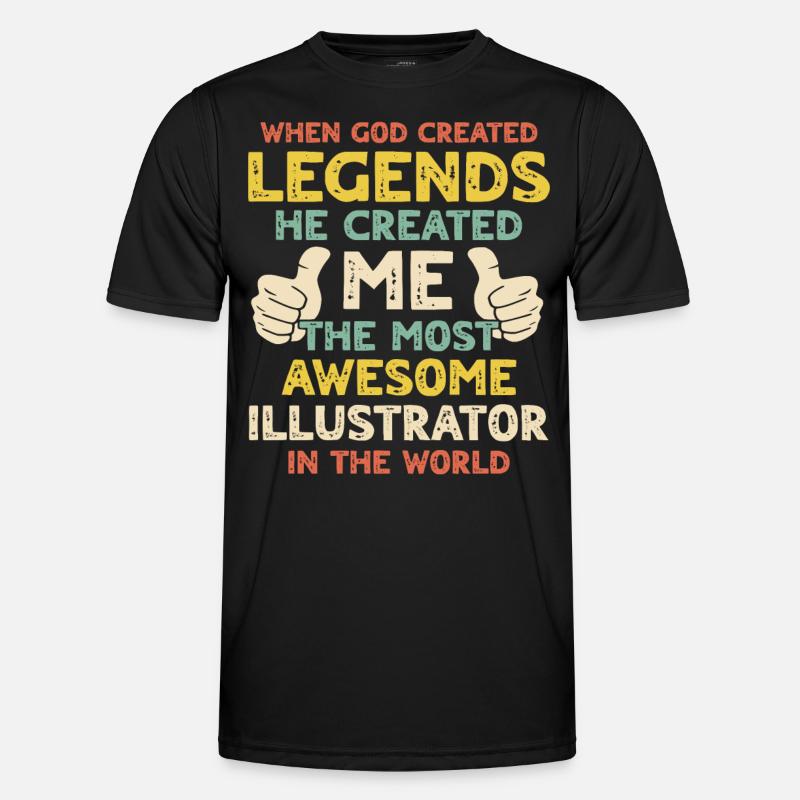 Illustrator Men's Functional T-Shirt