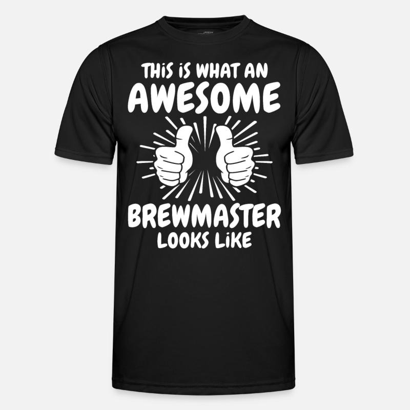 Brewmaster - Men's Functional T-Shirt - black