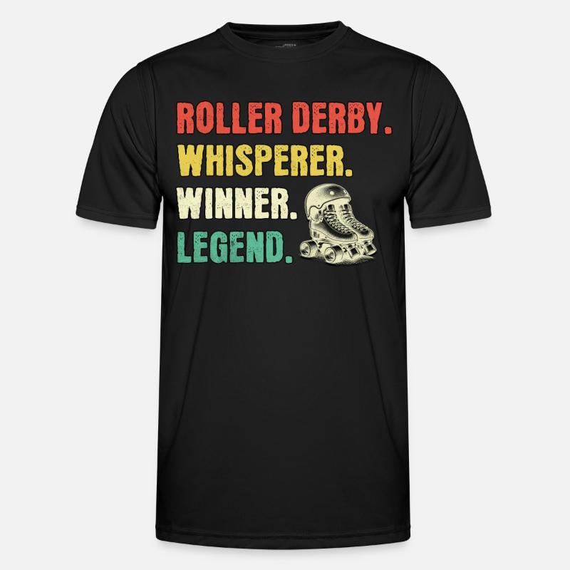 Roller Derby Whisperer Roller Derby Legend T-shirt sport Homme