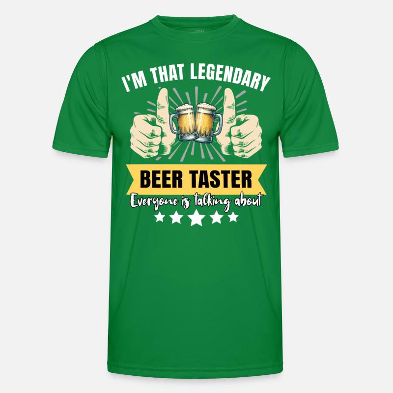 Legendärer Biertester Männer Funktions-T-Shirt