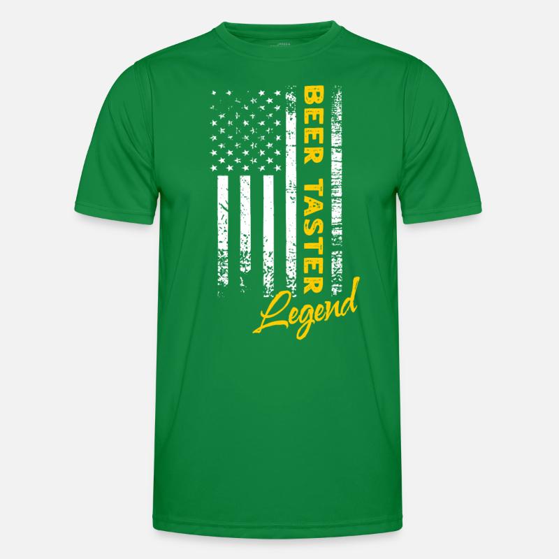 Biertester Legende Männer Funktions-T-Shirt