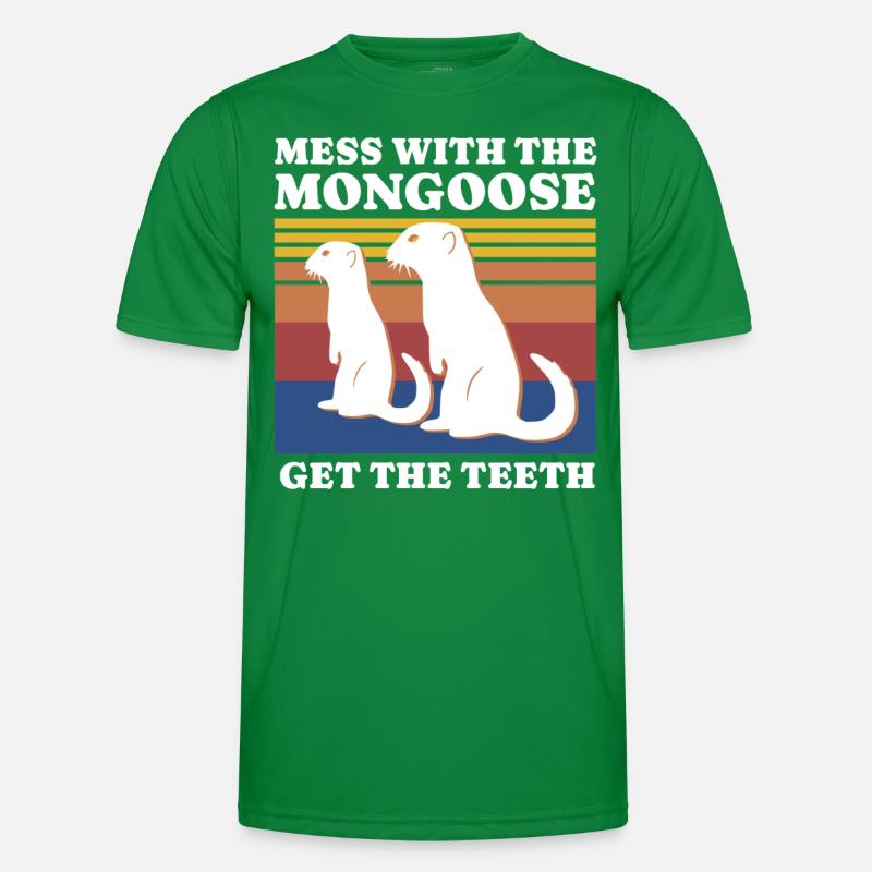 Dicton de mangouste T-shirt sport Homme