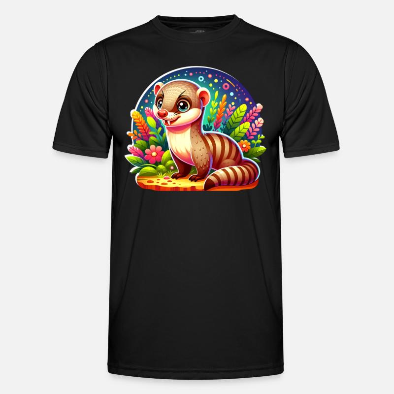 Mongooses - Men's Functional T-Shirt - black