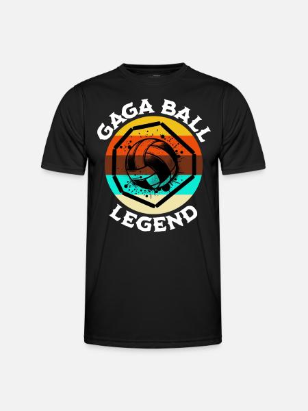 Gaga Ball Legend - Men's Functional T-Shirt - black