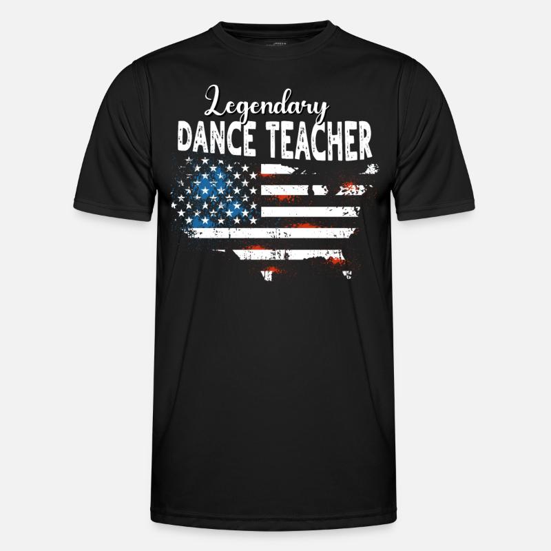 Dancing master - Men's Functional T-Shirt - black