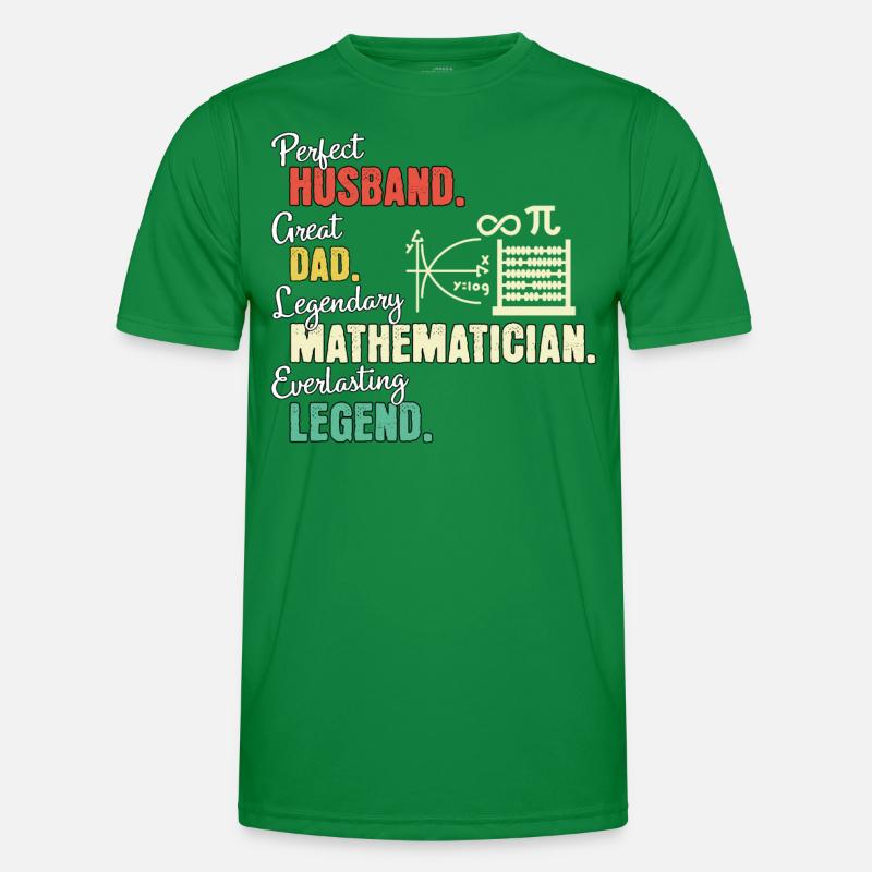 Mathematician Dad Men's Functional T-Shirt