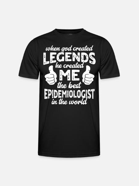 Best Epidemiologist Legend - Men's Functional T-Shirt - black