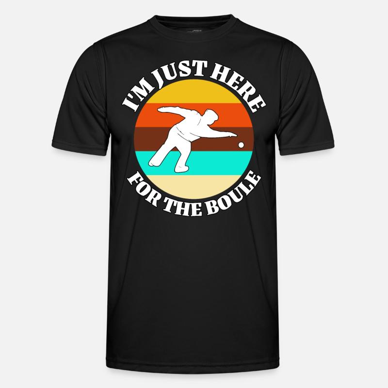 Boule - Männer Funktions-T-Shirt - Schwarz