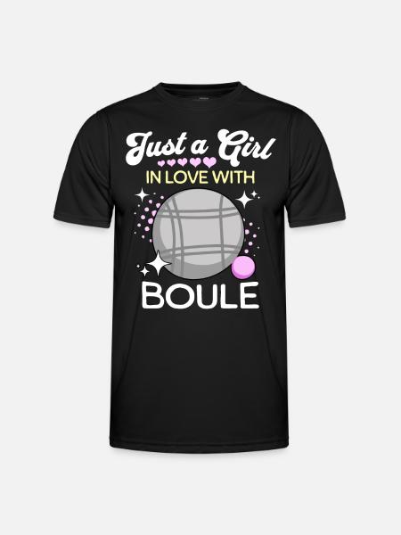 Boule Filles - T-shirt sport Homme - noir
