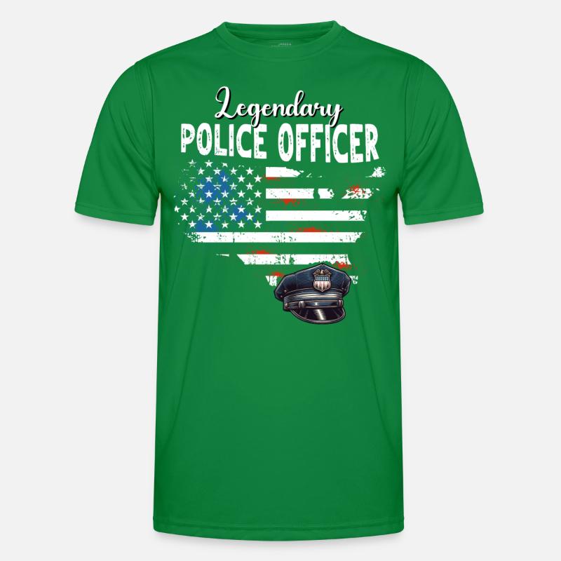Policeman US Men's Functional T-Shirt