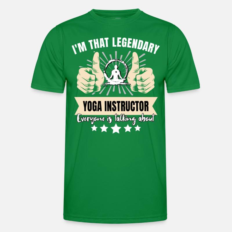 Legendärer Yogalehrer Männer Funktions-T-Shirt