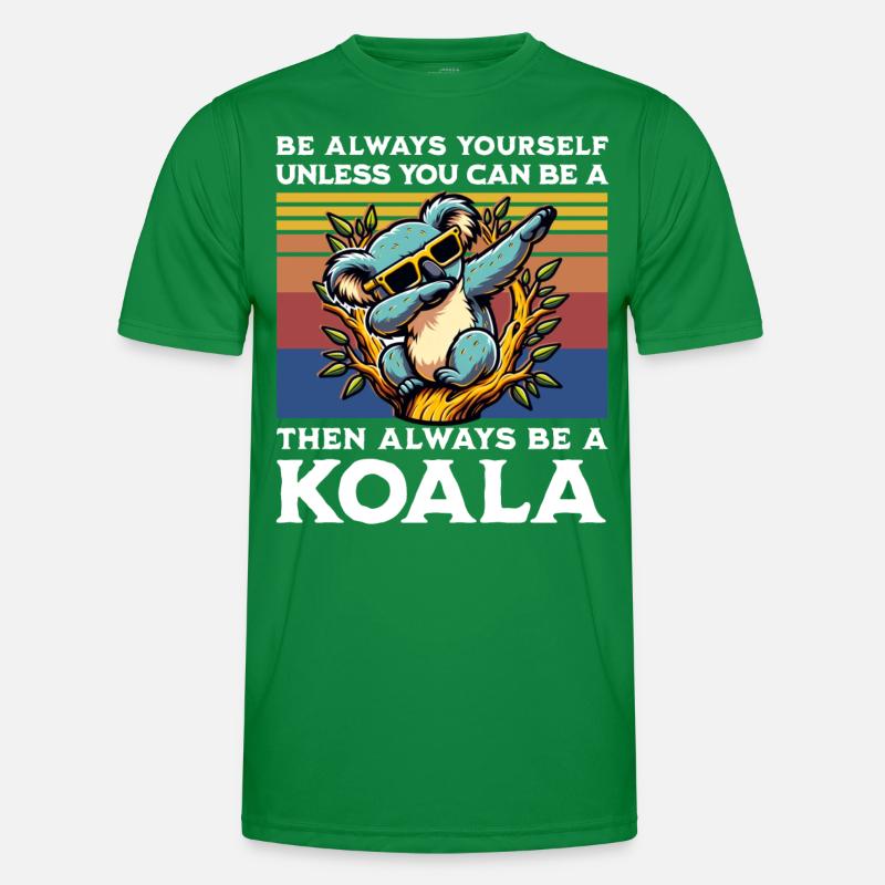 Koala Spruch Männer Funktions-T-Shirt