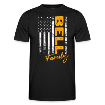 Bell USA - Men's Functional T-Shirt - black - Front - AI Model Male 178 dark (178cm)