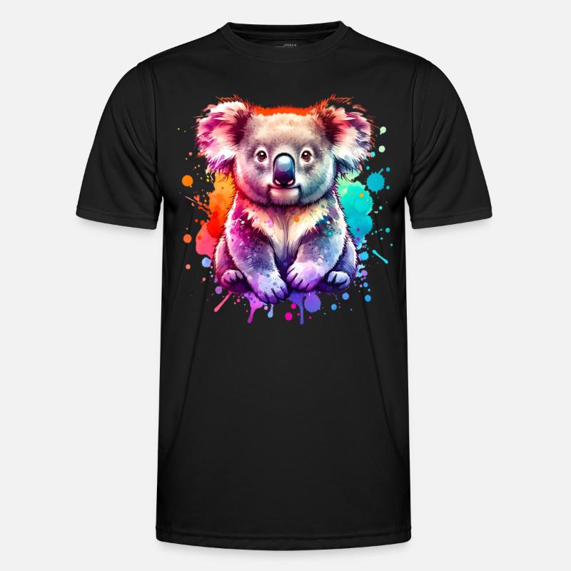 Koala - Men's Functional T-Shirt - black