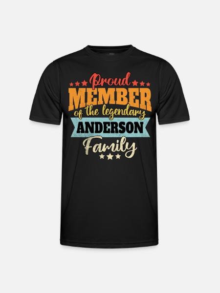 Name: Anderson - Men's Functional T-Shirt - black