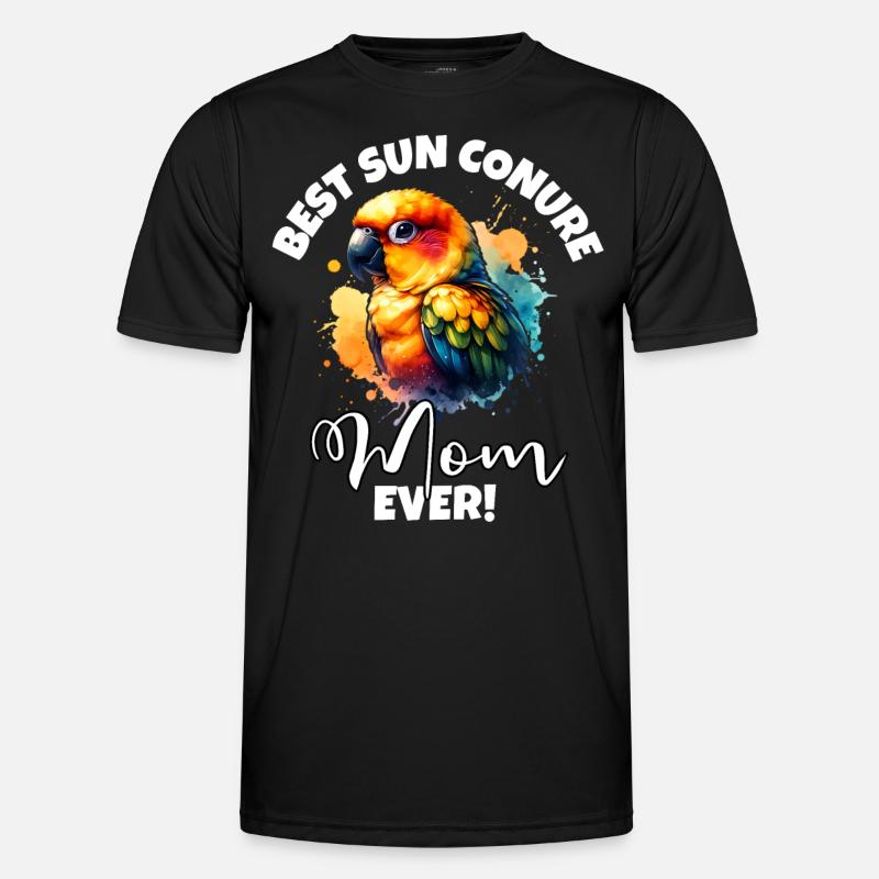 Best Sun Conure Mom - Men's Functional T-Shirt - black
