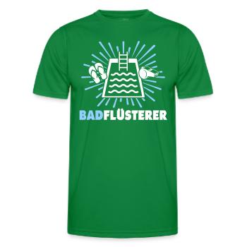 Sauveteur sauveteur - T-shirt sport Homme - vert - Devant - AI Model Male 178 dark (178cm)