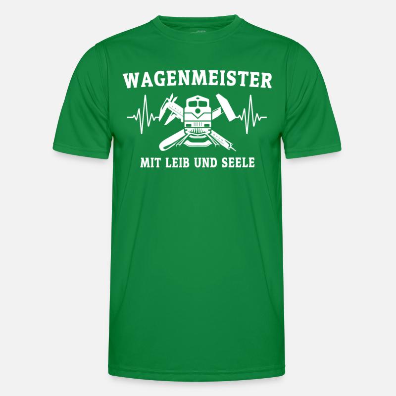 Wagenmeister Technicien de train ECG T-shirt sport Homme