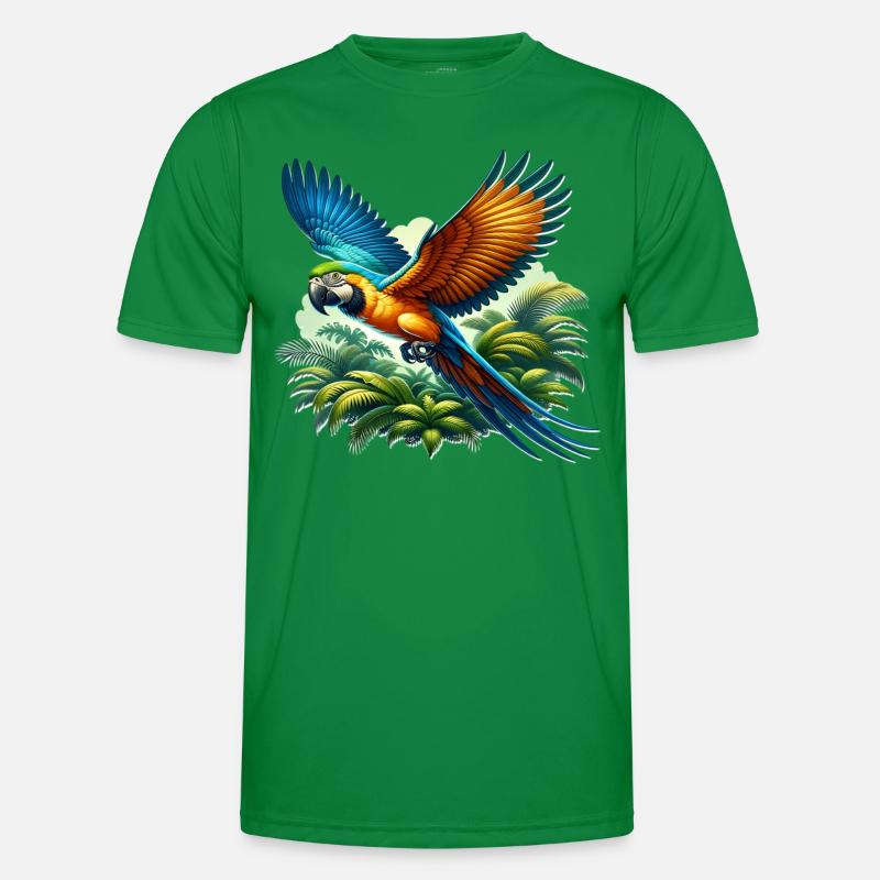 Perroquet T-shirt sport Homme