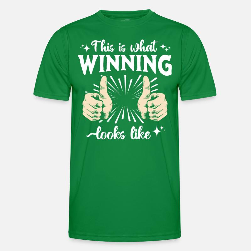 Legendärer Gewinner Männer Funktions-T-Shirt