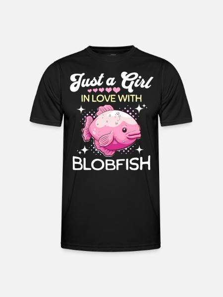 Blobfish Fille Blobfish - T-shirt sport Homme - noir