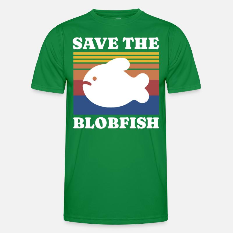 Save Blobfish Men's Functional T-Shirt