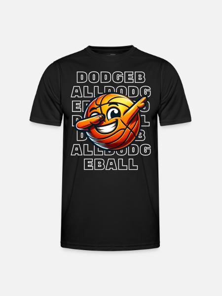 Dodgeball - Männer Funktions-T-Shirt - Schwarz