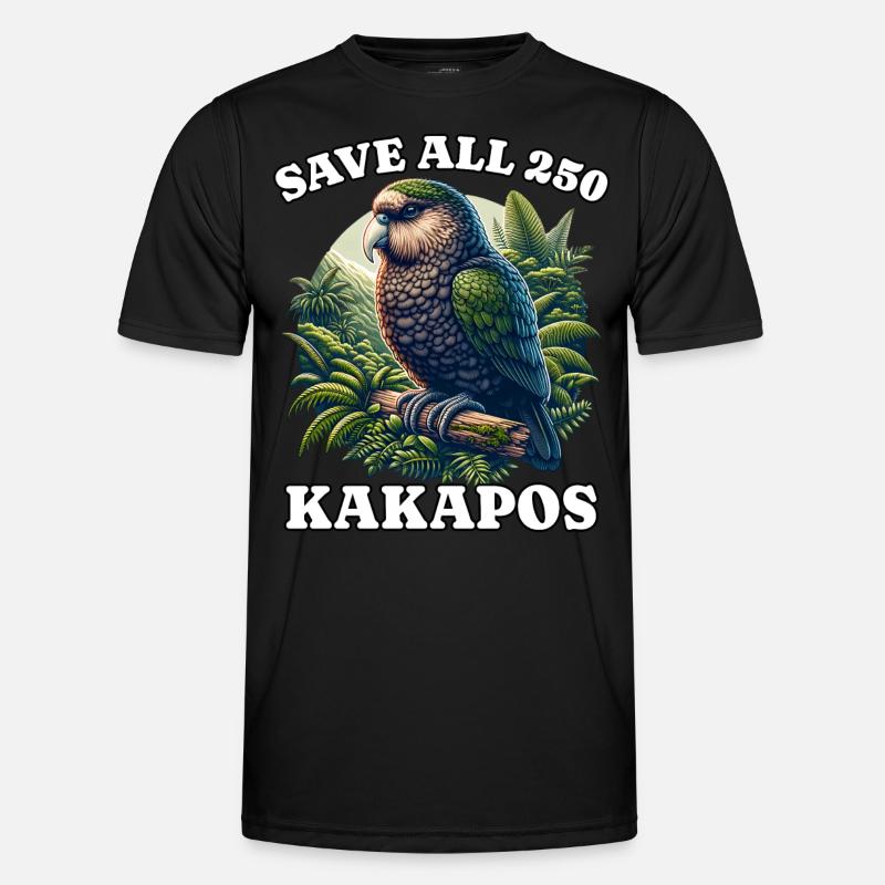 Save Kakapo Men's Functional T-Shirt