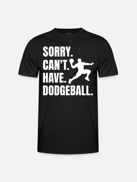 Dodgeball - Männer Funktions-T-Shirt - Schwarz