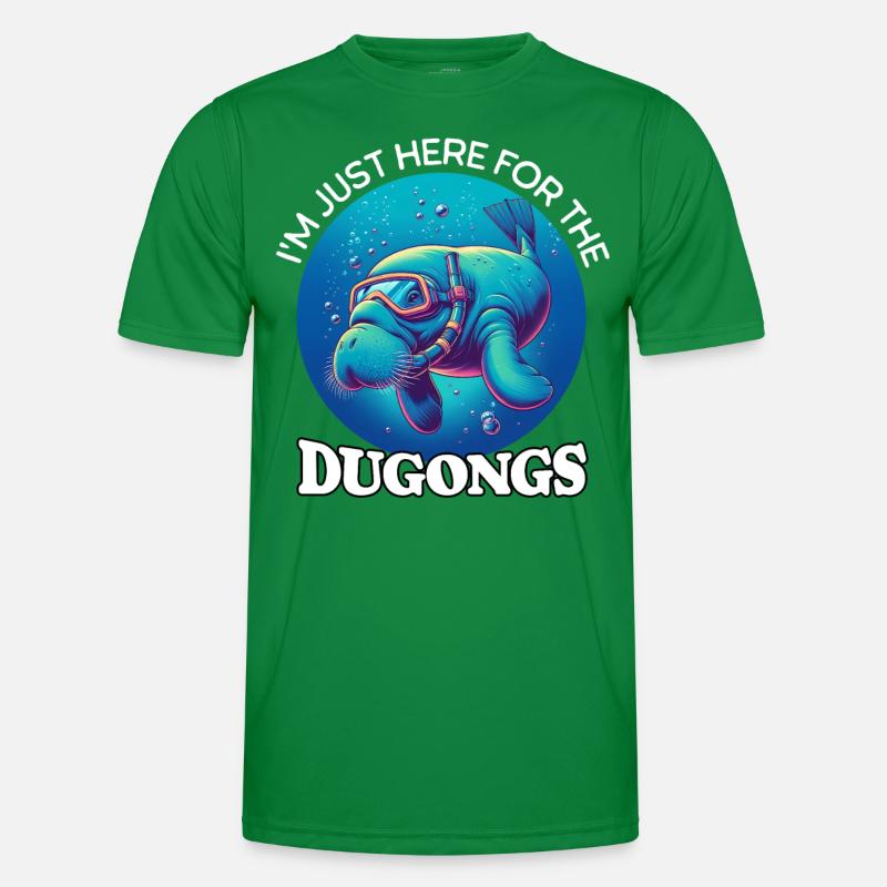 Dugong Manatee Men's Functional T-Shirt