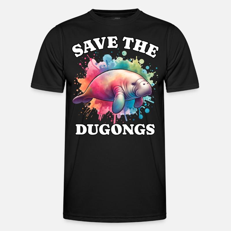 Save Manatee Men's Functional T-Shirt
