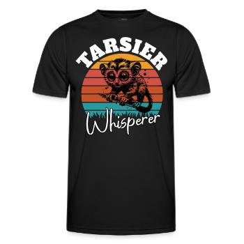 Goblin Lemur Whisperer - Men's Functional T-Shirt - black - Front - AI Model Male 178 dark (178cm)