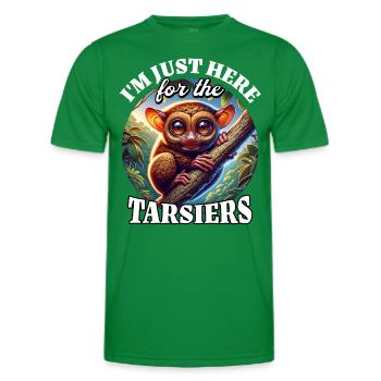 Lustige Koboldmaki Sprüche - Männer Funktions-T-Shirt - Kelly Green - Vorne - AI Model Male 178 dark (178cm)