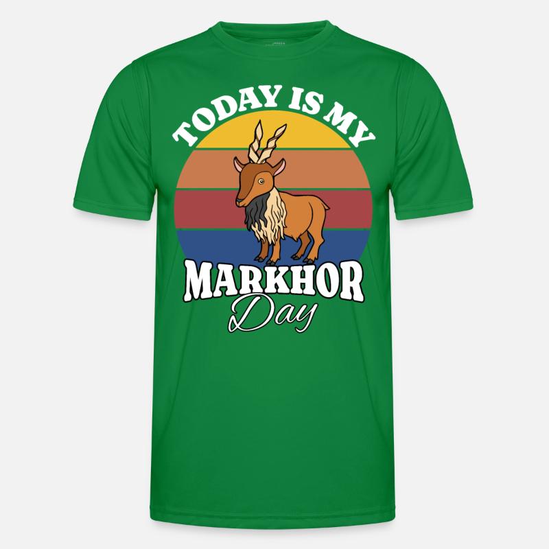 Vis chèvre Markhor T-shirt sport Homme