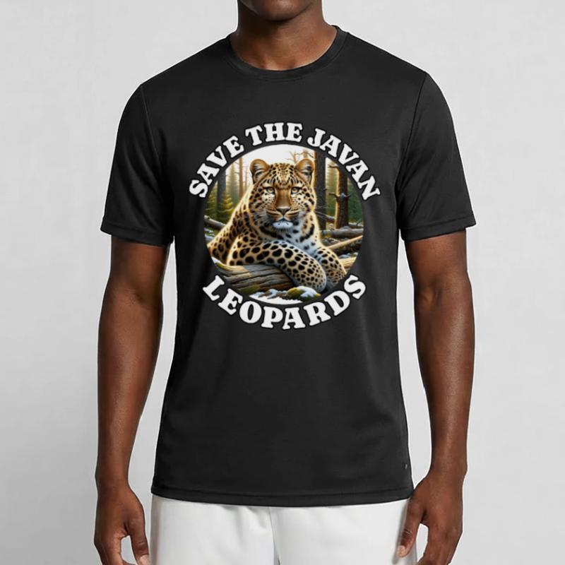 Léopard de Java T-shirt sport Homme