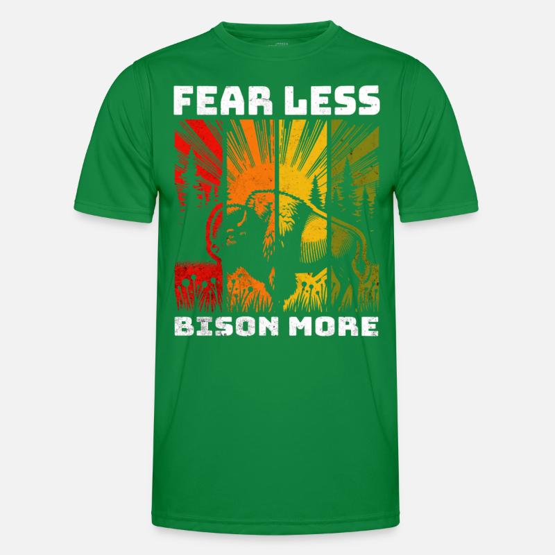 Bison Buffalo T-shirt sport Homme