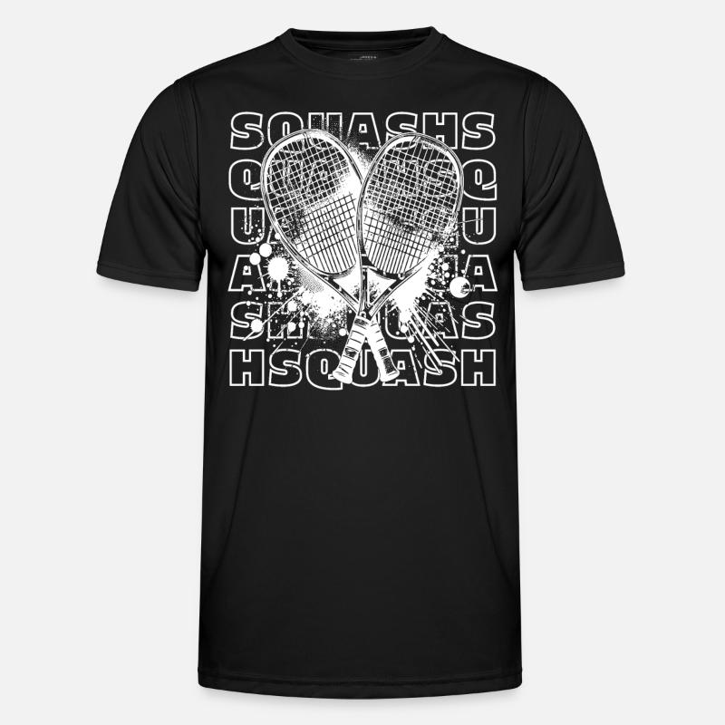 Squash - Men's Functional T-Shirt - black