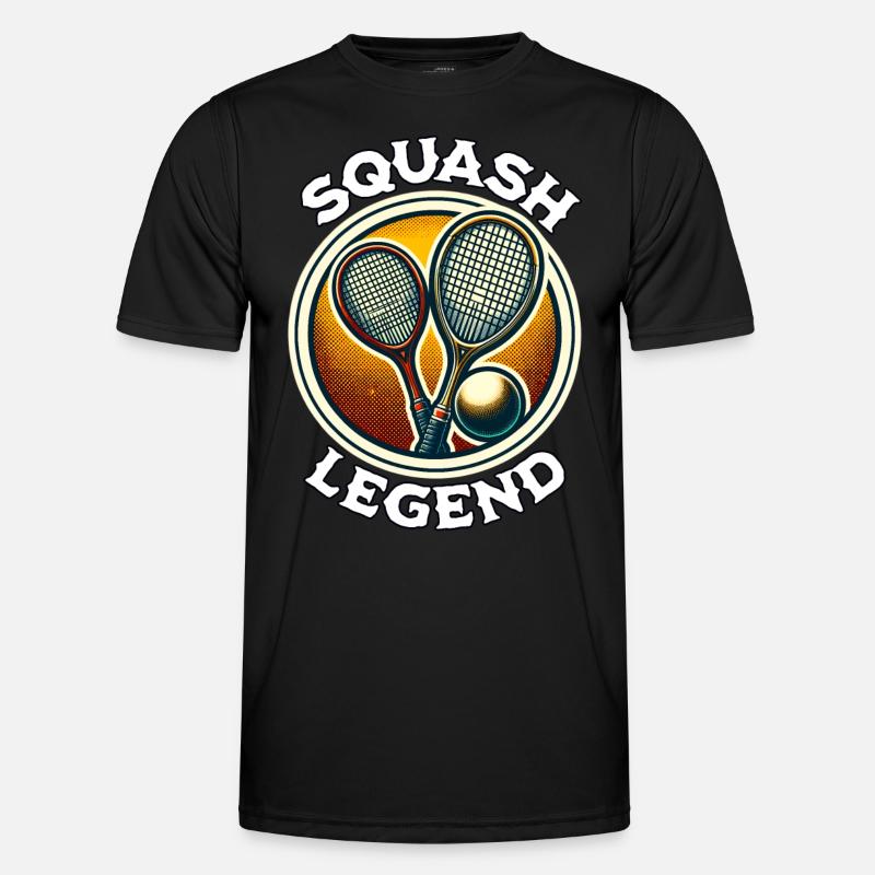 Squash Legend - Men's Functional T-Shirt - black