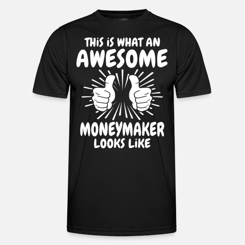 Breadwinner - Men's Functional T-Shirt - black