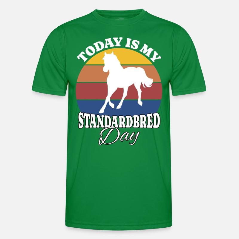 Traber Standardbred Männer Funktions-T-Shirt